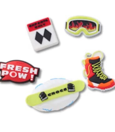 Snowboarding 5 Pack Jibbitz