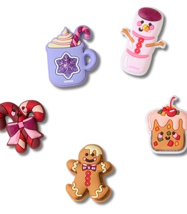 Cute Winter Foods 5 Pack Jibbitz