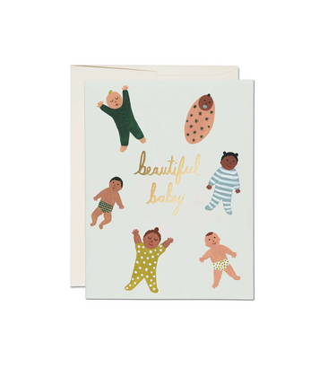 Beautiful Baby Greeting Card