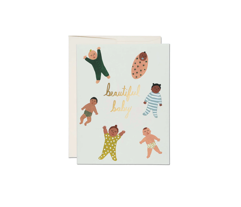 Beautiful Baby Greeting Card