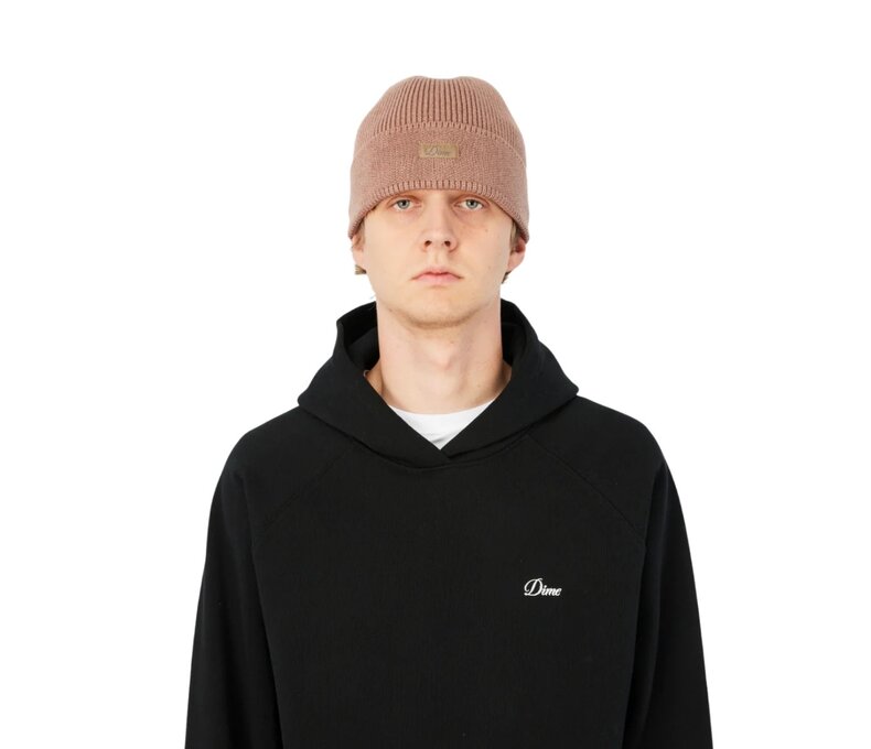 Cursive Rib Beanie