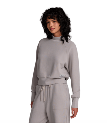 Sofie Waffle Mock Neck Sweater