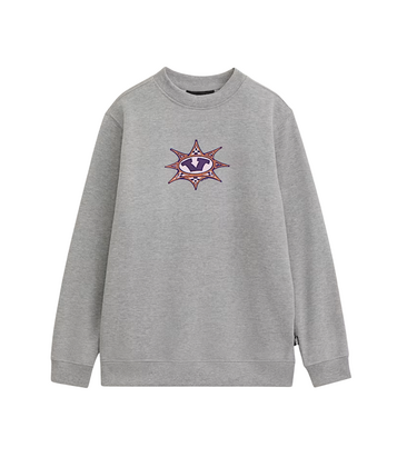 Big Kids Star Checker Crew Sweatshirt