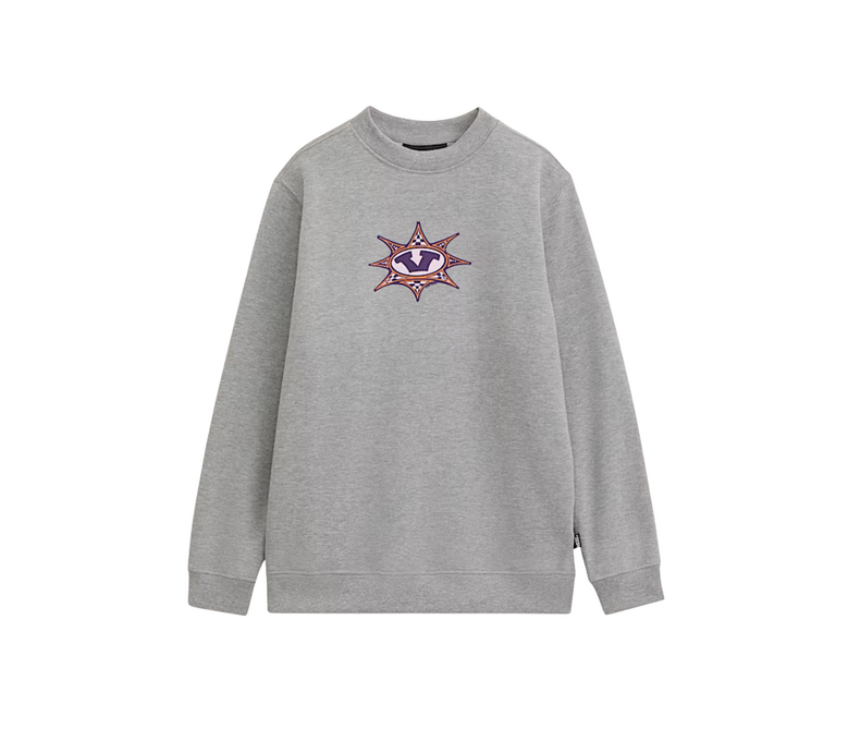 Big Kids Star Checker Crew Sweatshirt