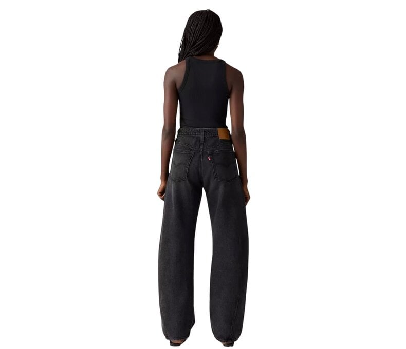 Womens Baggy Dad Barrel Jeans