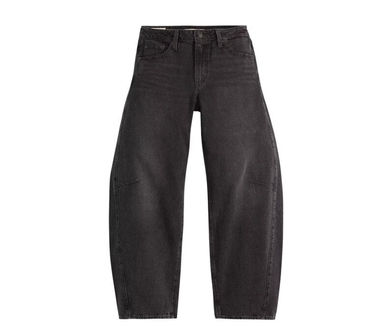 Womens Baggy Dad Barrel Jeans