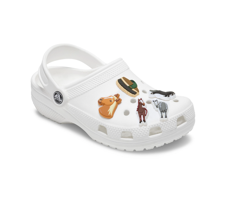 Tan Horse Head Jibbitz