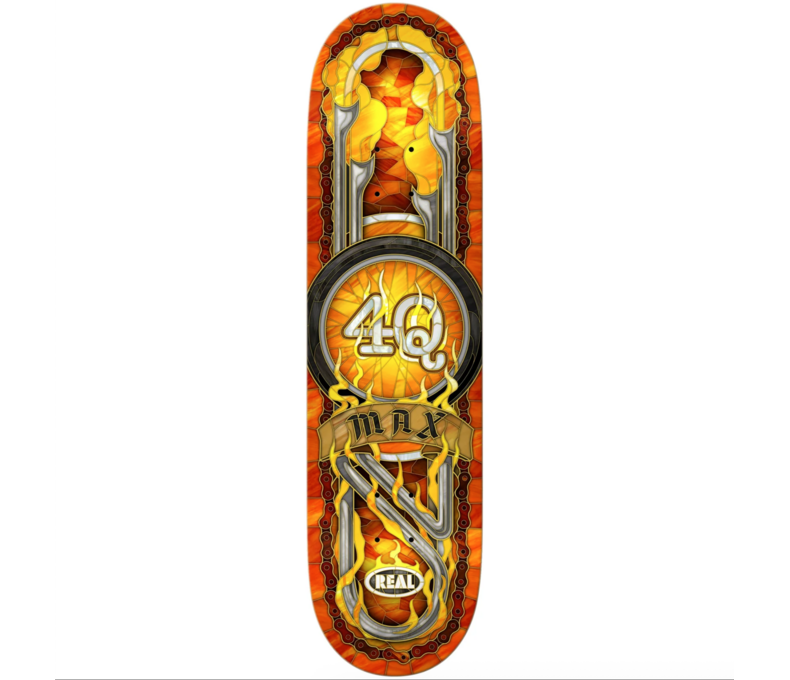 Max Schaff 4Q Cathedral 8.5 Skate Deck
