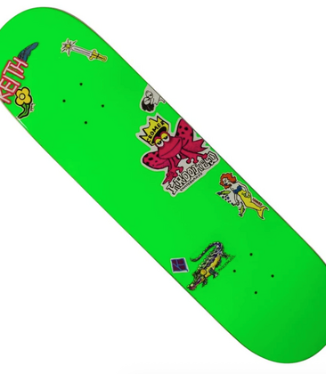 Cromer Neon Sticker 8.25 Skate Deck