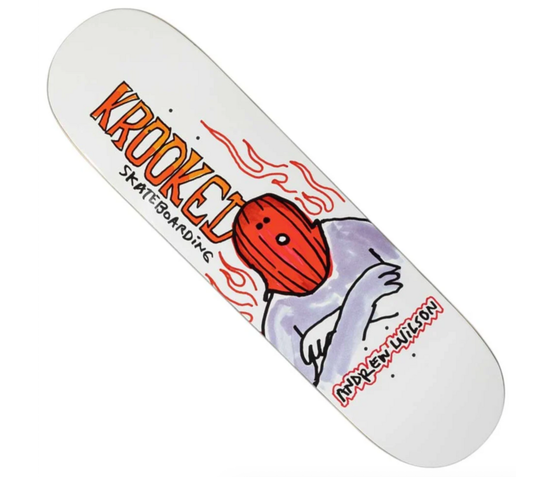 Wilson Fire Mask 8.75 Skate Deck