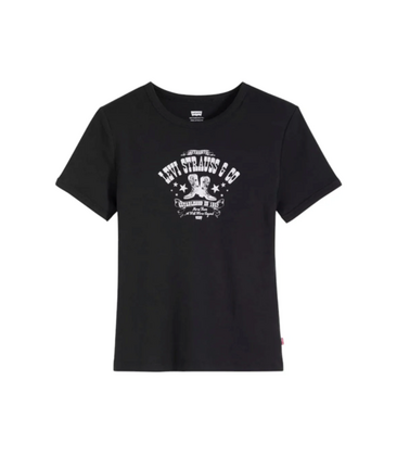 Graphic Ringer Rickie Metallic Boot Poster Tee