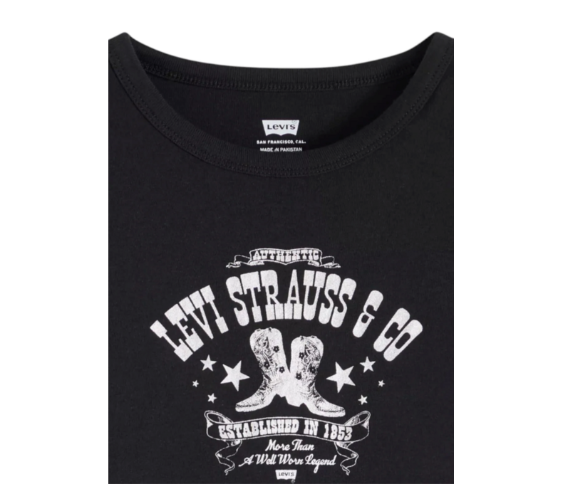 Graphic Ringer Rickie Metallic Boot Poster Tee