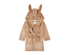 Hooded Bunny Ears Mocha Plush Robe