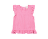 Ruffled Sleeveless Top