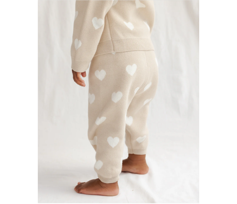 Heart Knit Pants