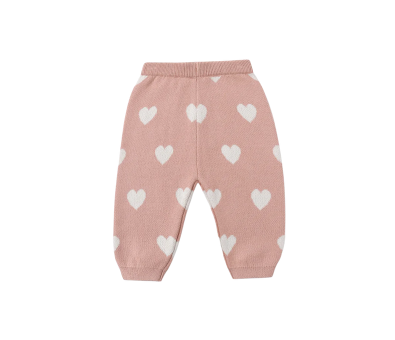 Heart Knit Pants