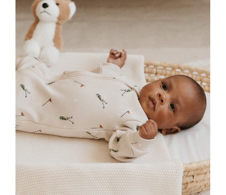 Ribbed Footed Sleeper