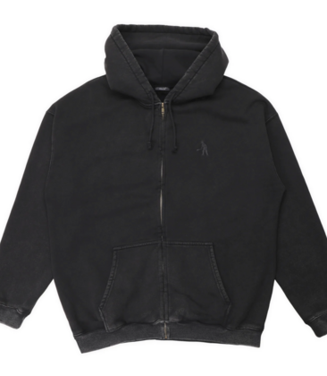 Solid Workers Zip Hood