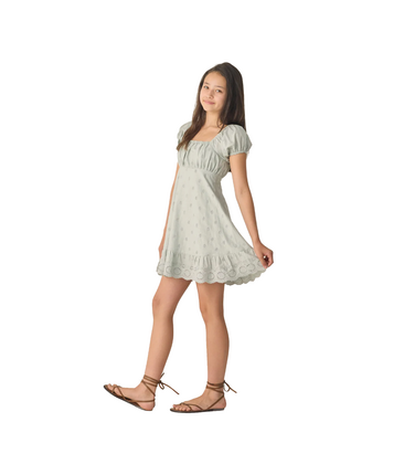 Teen Liv Dress Seafoam