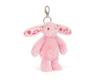 Blushkin Blossom Bunny Bag Charm