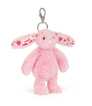 Blushkin Blossom Bunny Bag Charm