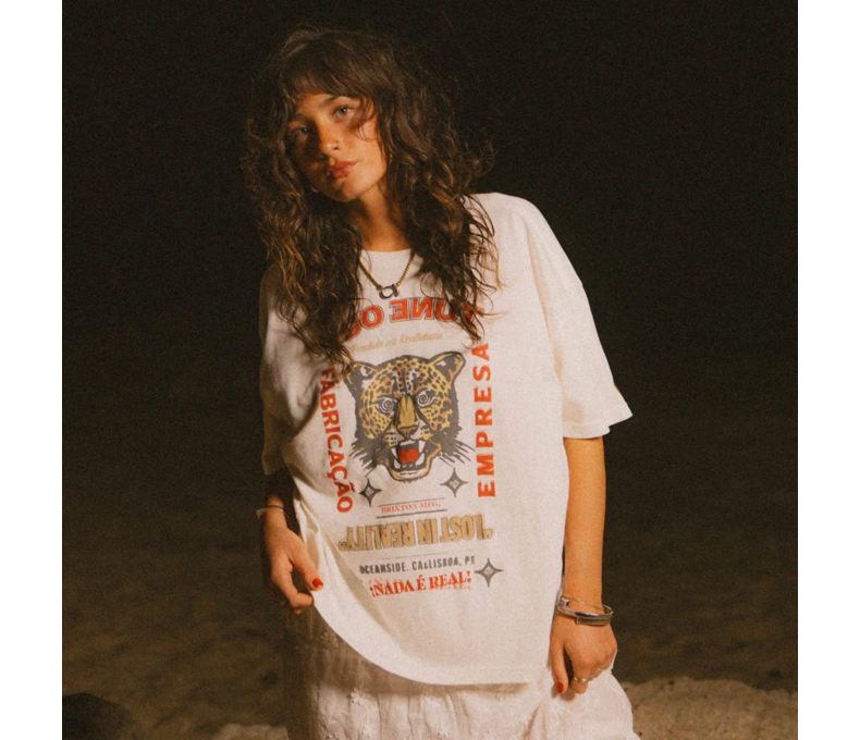 The Getaway Oversized BF Tee