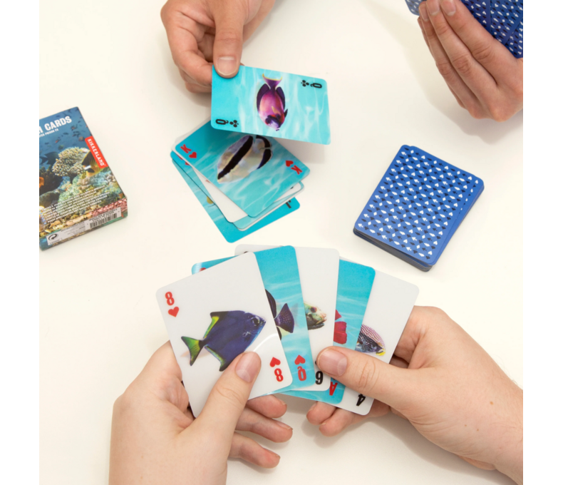 3-D Fish Cards