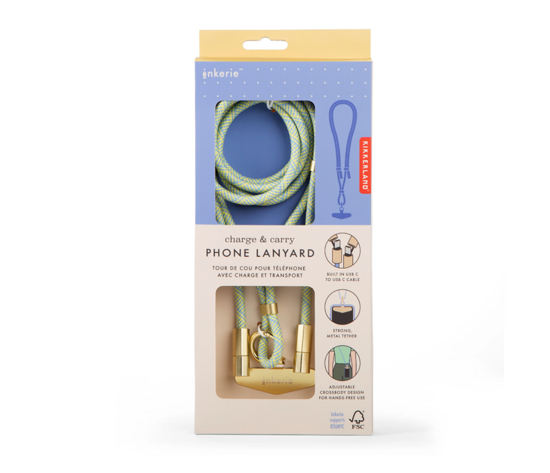 Inkerie Charge & Carry Phone Lanyard