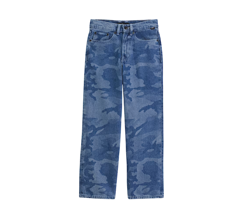Kids Check 5 Loose Denim Pants