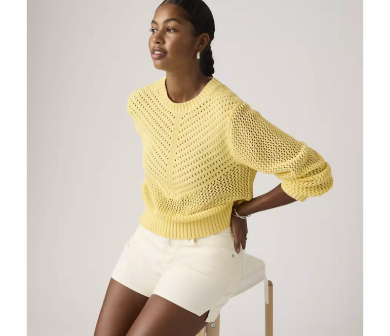 Gaelle Crochet Pullover