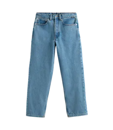 Kids Check 5 Loose Denim Pants