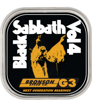 Black Sabbath G3 Skateboard Bearings Bronson