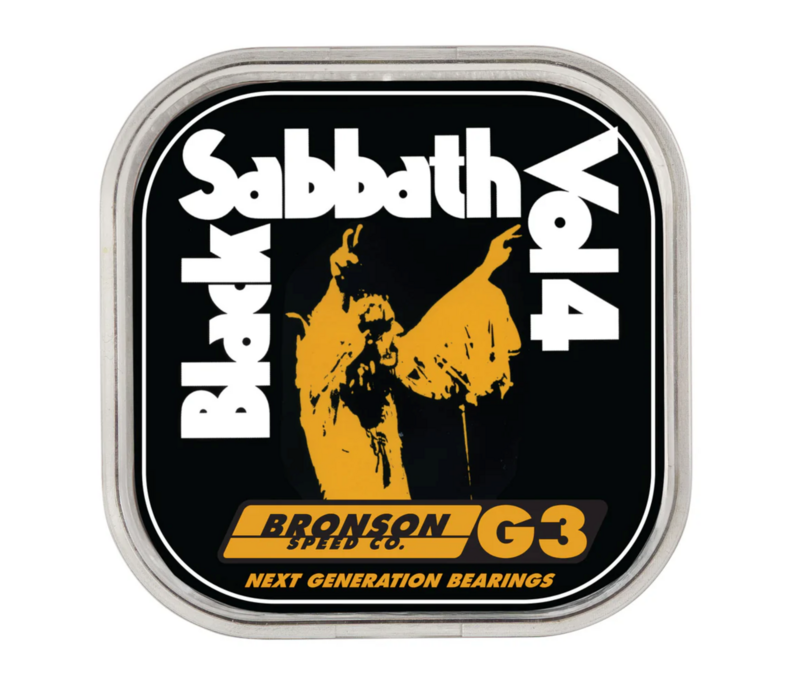 Black Sabbath G3 Skateboard Bearings Bronson