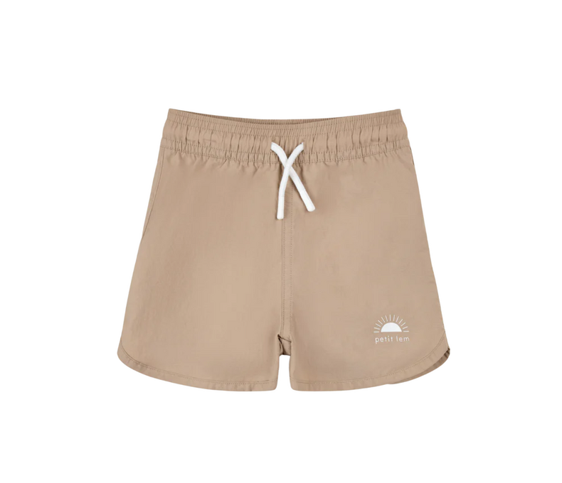 Taupe Swim Trunks