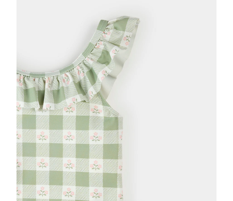 Flower Print Swimsuit