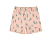 Cactus Print Swim Trunks