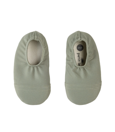 Ribbed Swim Slippers