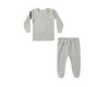 Waffle Top Pant Set