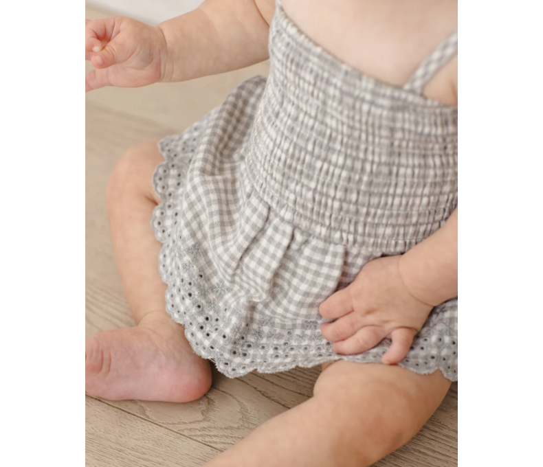 Smocked Skirted Romper