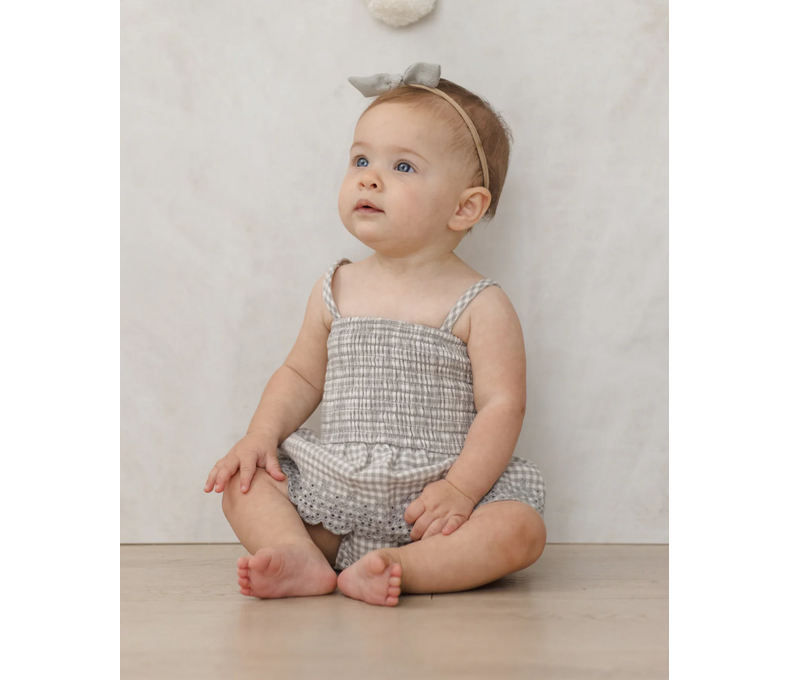 Smocked Skirted Romper