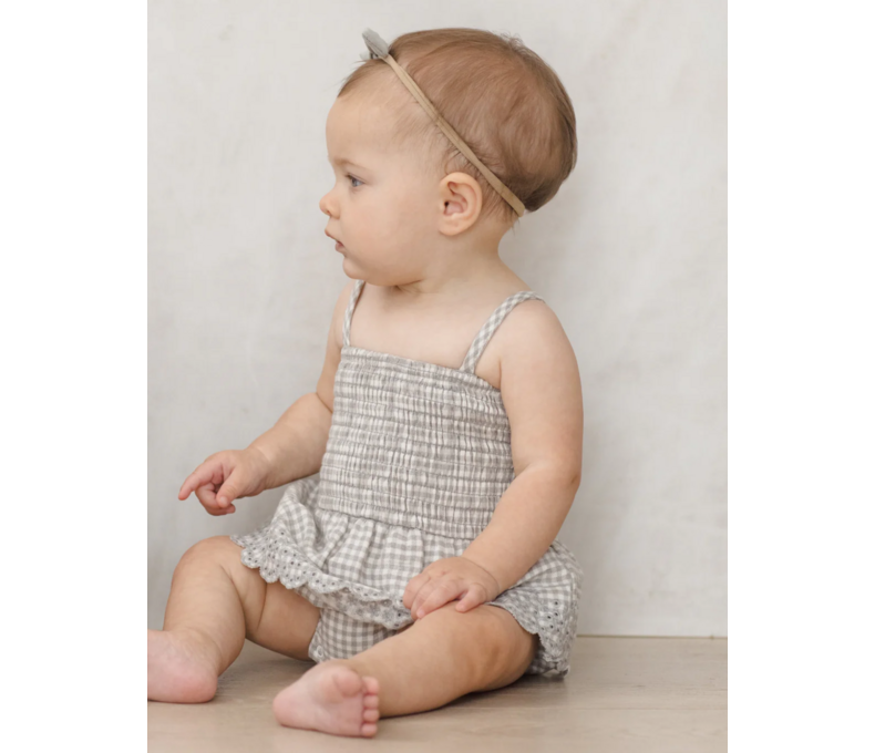 Smocked Skirted Romper