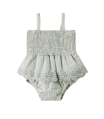 Smocked Skirted Romper