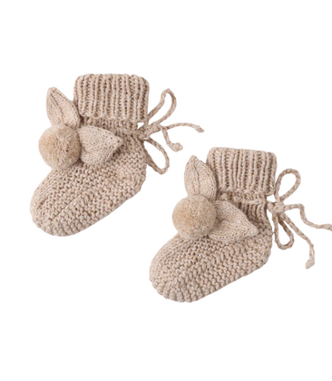 Bunny Knit Booties