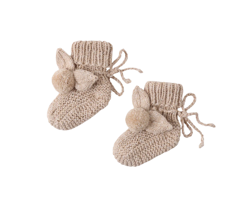Bunny Knit Booties