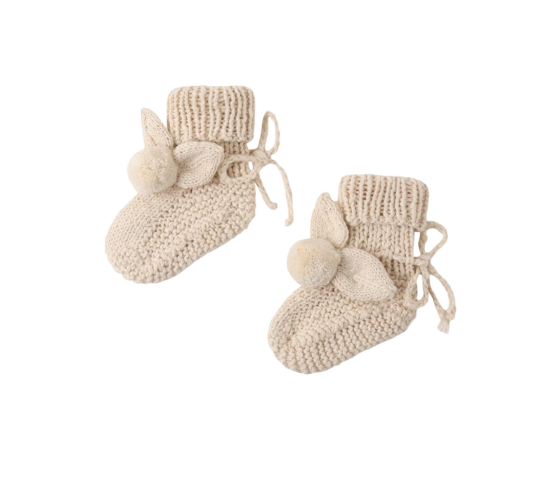 Bunny Knit Booties