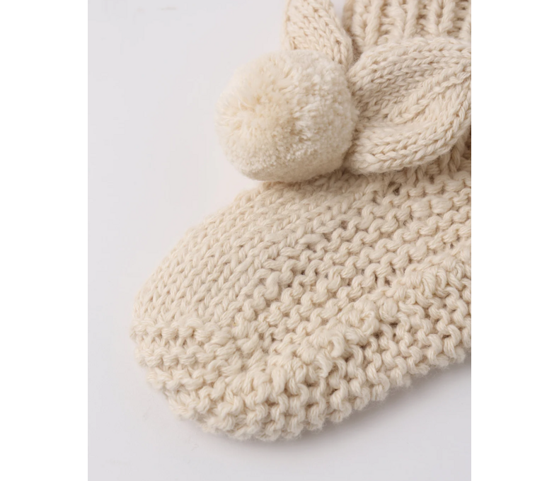 Bunny Knit Booties