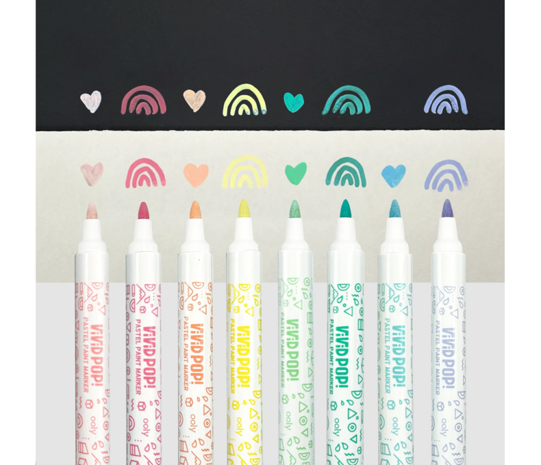 Vivid Pop! Water Based Paint Markers