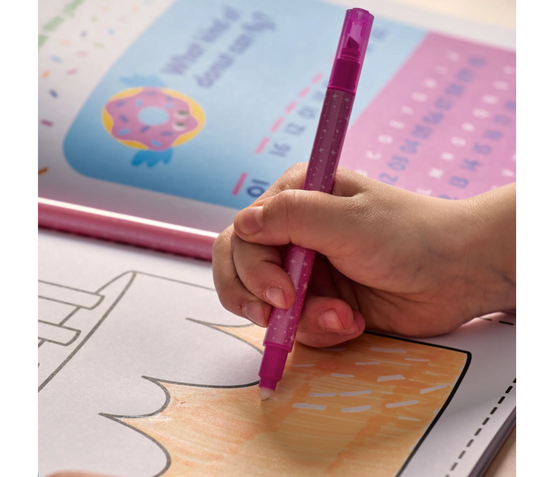 Make No Mistake! Sparkle Glittery Erasable Markers - Set of 12