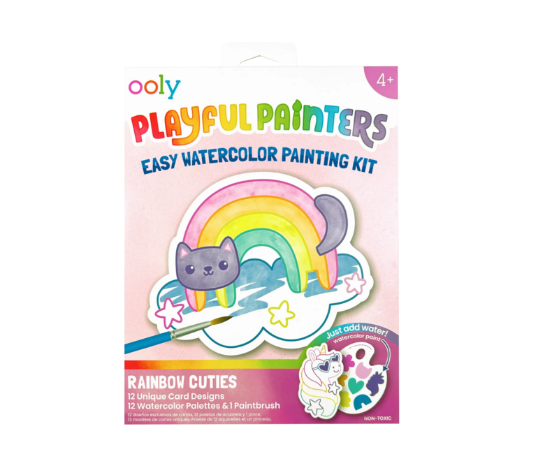 Playful Painters Easy Watercolor Painting Kit