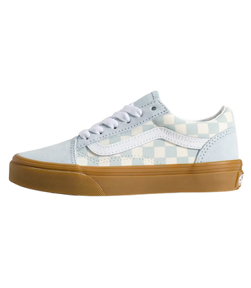 Big Kids Old Skool Gum Checkerboard Shoe
